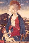 Alesso Baldovinetti Madonna and Child oil painting